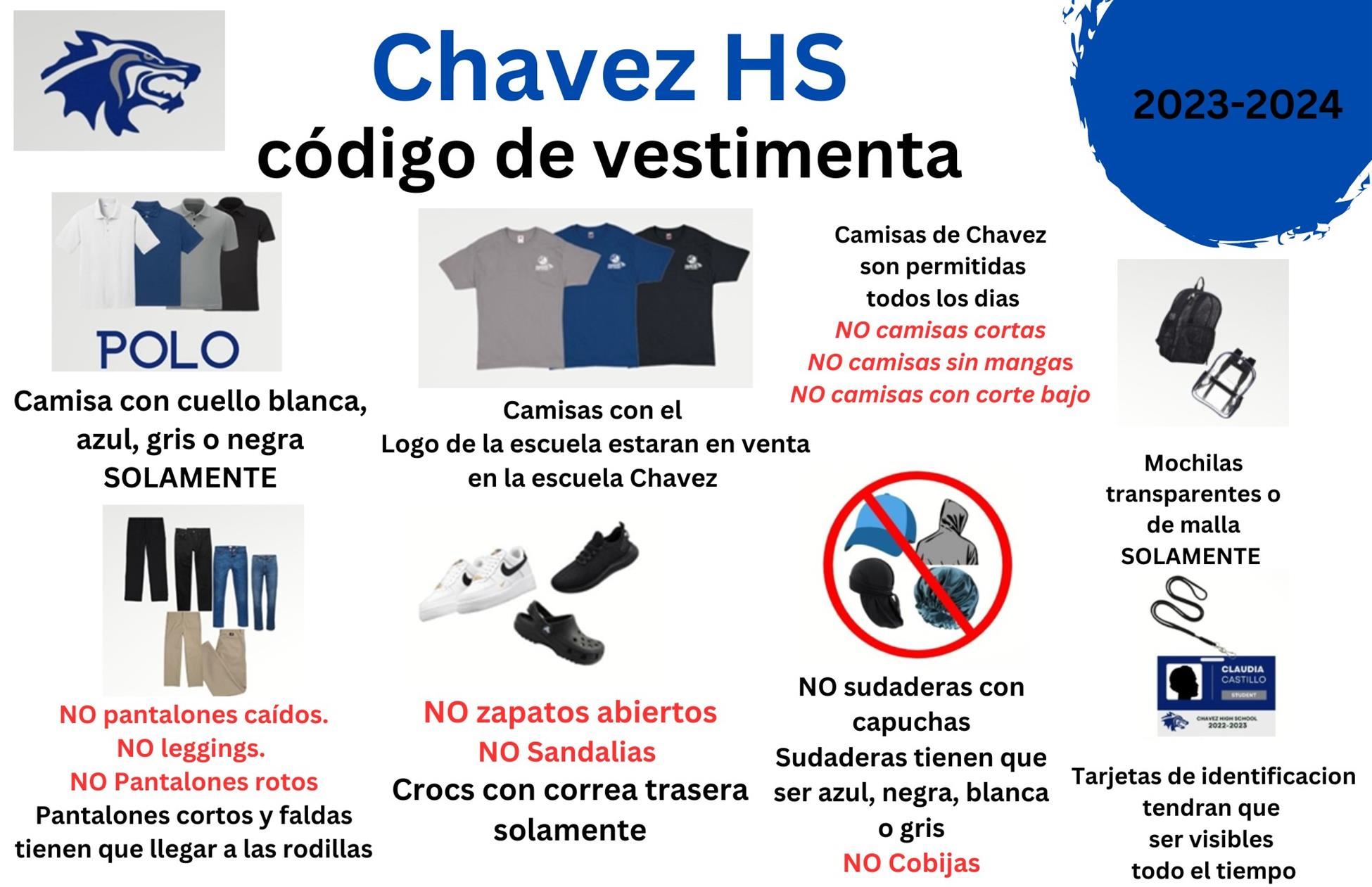 Dress Code 2023-2024 - Spanish